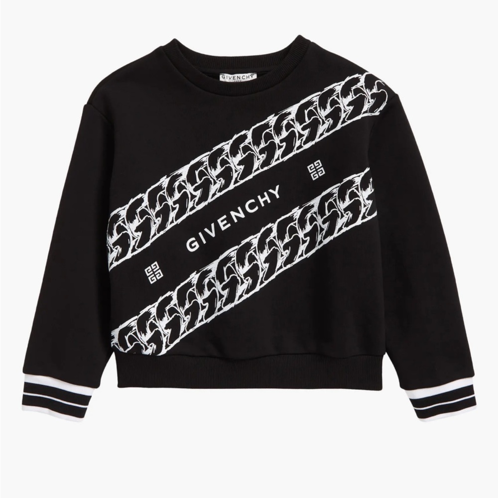 Used givenchy kids sweatshirt size 12